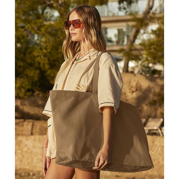 Borsa tote in tela oversize - cod. RWWM696
