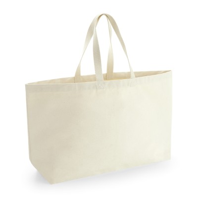 Borsa tote in tela oversize
