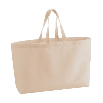 Borsa tote in tela oversize Borsa tote in tela oversize