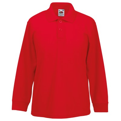 Polo manica lunga 65/35 per bambini