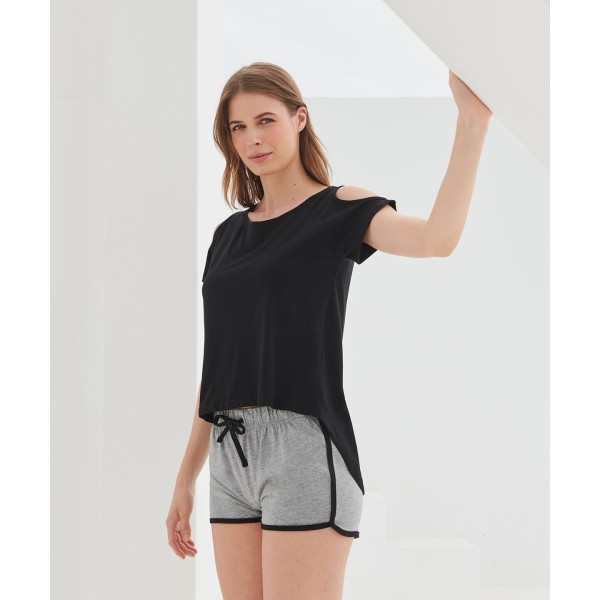 T-shirt con dettaglio goccia - cod. RWSK233