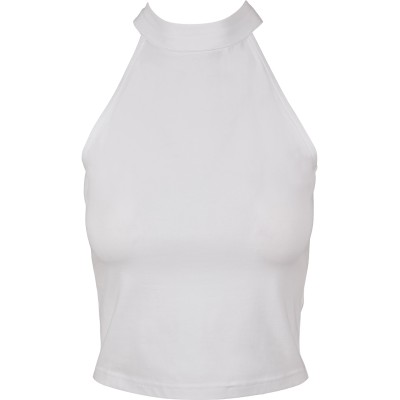 Top corto a collo alto da donna Top corto a collo alto da donna