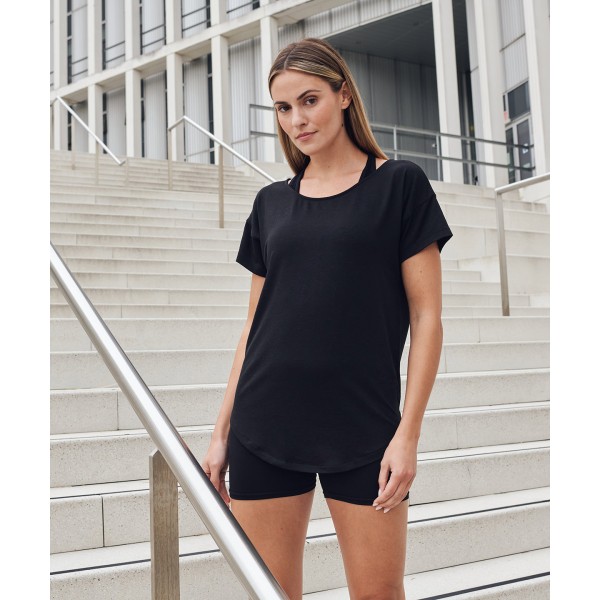 T-shirt con scollo a barchetta - cod. RWTL527