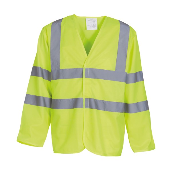 Gilet a maniche lunghe ad alta visibilità (HVJ200) - cod. RWYK007