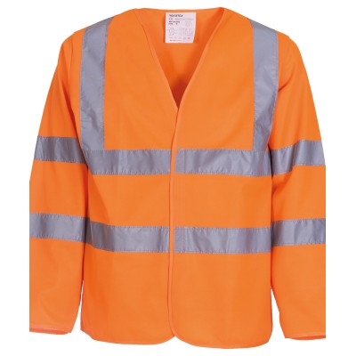 Gilet a maniche lunghe ad alta visibilità (HVJ200)
