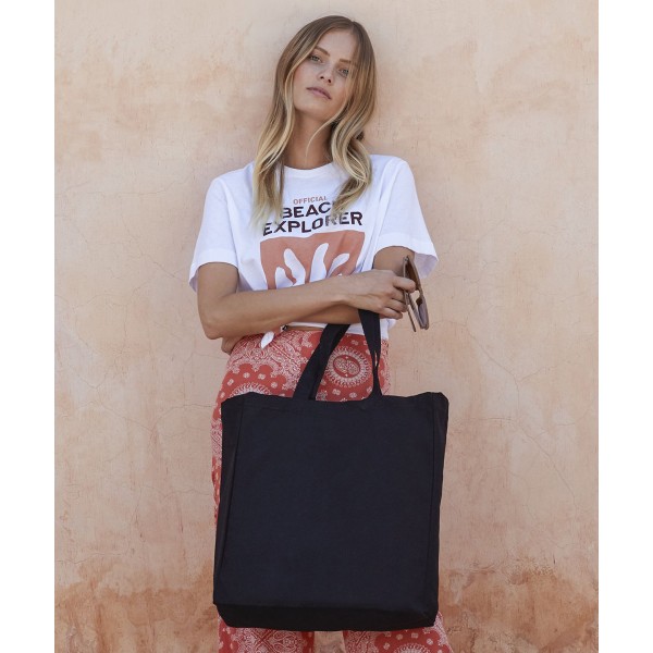 Shopper classica in cotone Fairtrade - cod. RWWM623