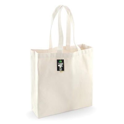 Shopper classica in cotone Fairtrade