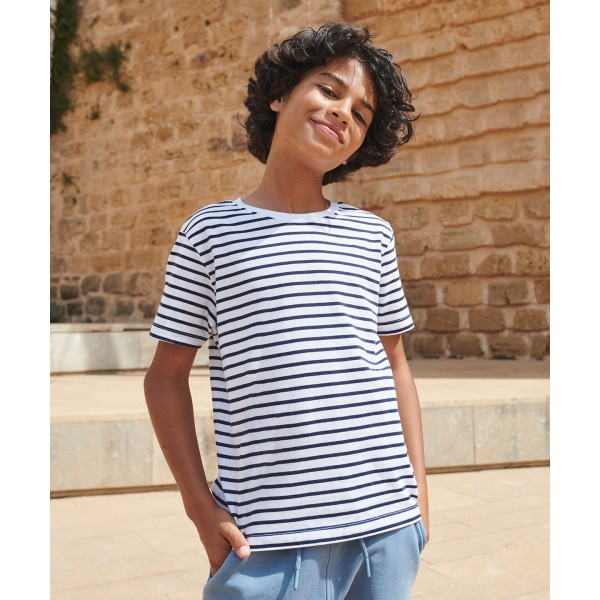 T-shirt a righe per bambini - cod. RWSM202