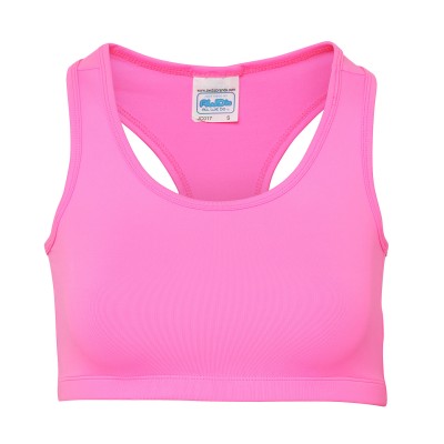 Top sportivo corto da donna