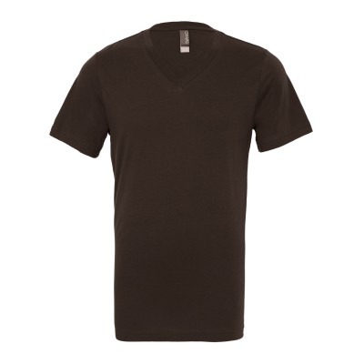 T-shirt unisex in jersey con scollo a V T-shirt unisex in jersey con scollo a V
