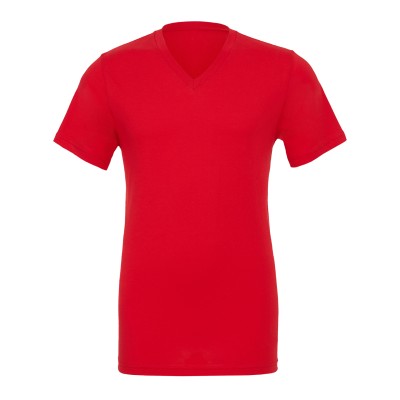 T-shirt unisex in jersey con scollo a V T-shirt unisex in jersey con scollo a V