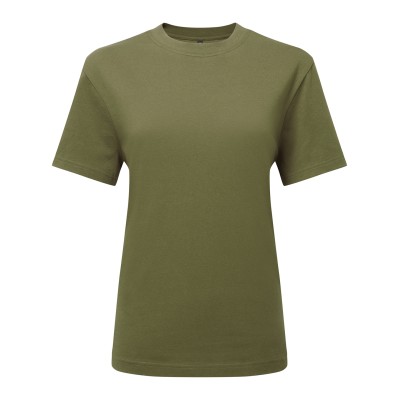 T-shirt oversize squadrata organica TriDri® da donna