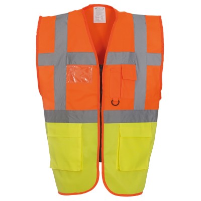 Gilet multifunzionale ad alta visibilità (HVW801)