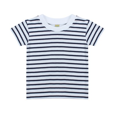 T-shirt a righe a manica corta