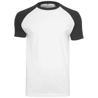 Maglietta a contrasto raglan Maglietta a contrasto raglan