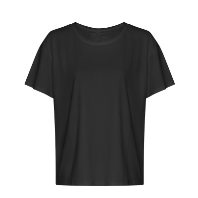 T-shirt con schiena scoperta da donna