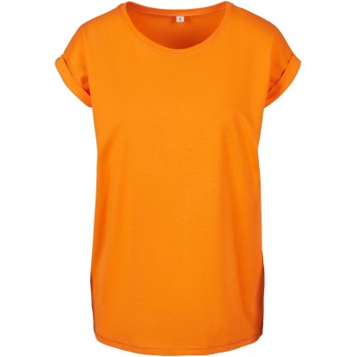 Maglietta da donna con spalle estese Maglietta da donna con spalle estese
