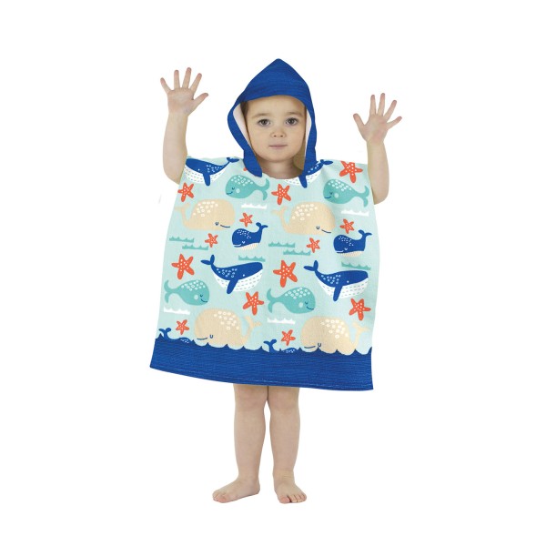 Accappatoio fasciatoio in microfibra per bambini - cod. RWHL007