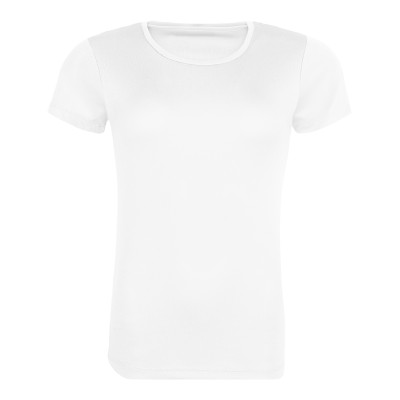 T-shirt da donna in tessuto riciclato T-shirt da donna in tessuto riciclato