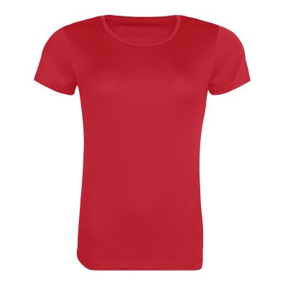 T-shirt da donna in tessuto riciclato T-shirt da donna in tessuto riciclato
