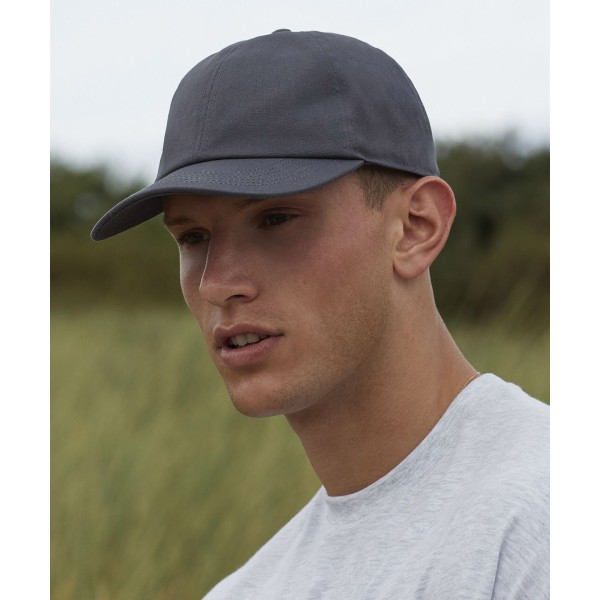 Cappellino a 6 pannelli in cotone biologico - cod. RWBC054