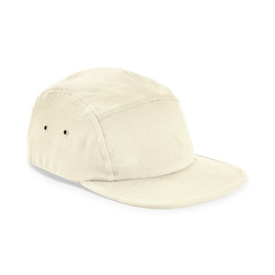 Cappellino da campeggio in tela a 5 pannelli