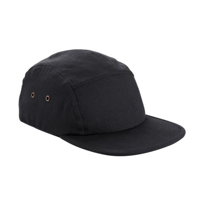 Cappellino da campeggio in tela a 5 pannelli