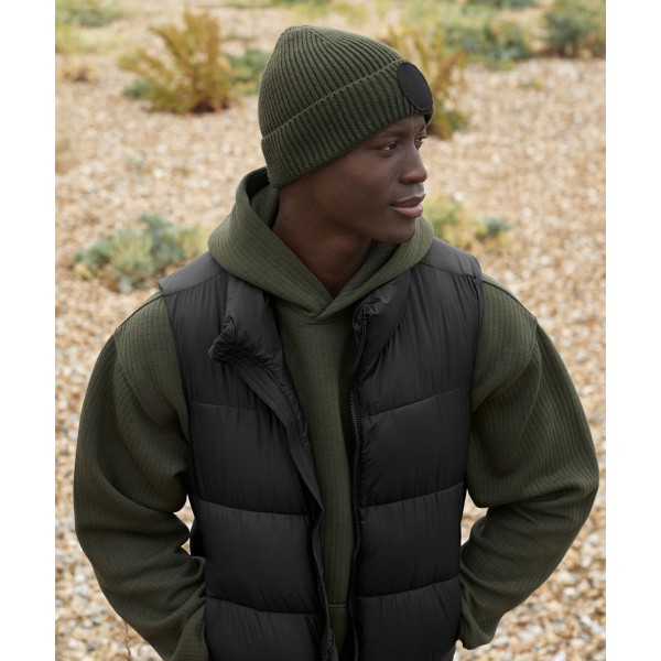 Berretto con toppa circolare alla moda - cod. RWB332R
