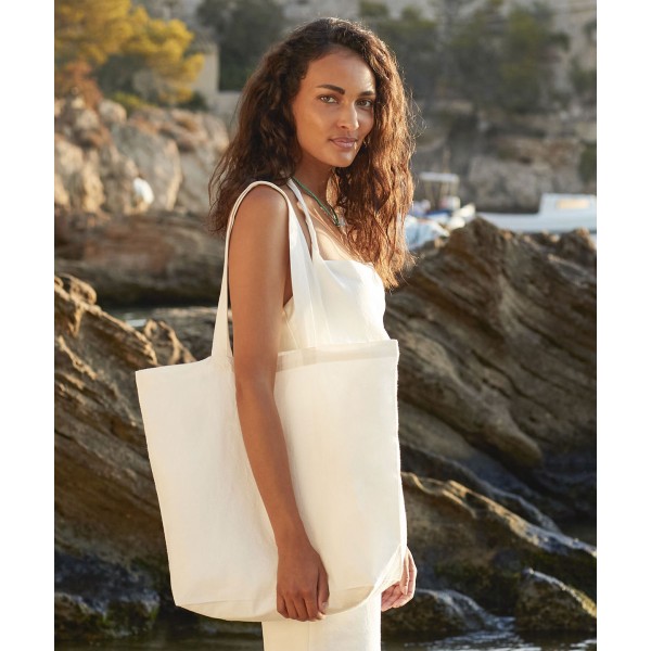Maxi borsa tinta in modo naturale e biologico per la vita - cod. RWWM285