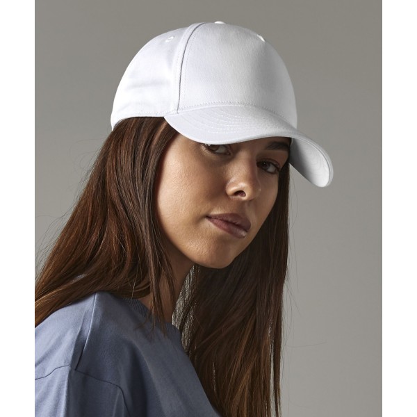 Cappellino classico EarthAware® a 5 pannelli in cotone biologico - cod. RWBC825