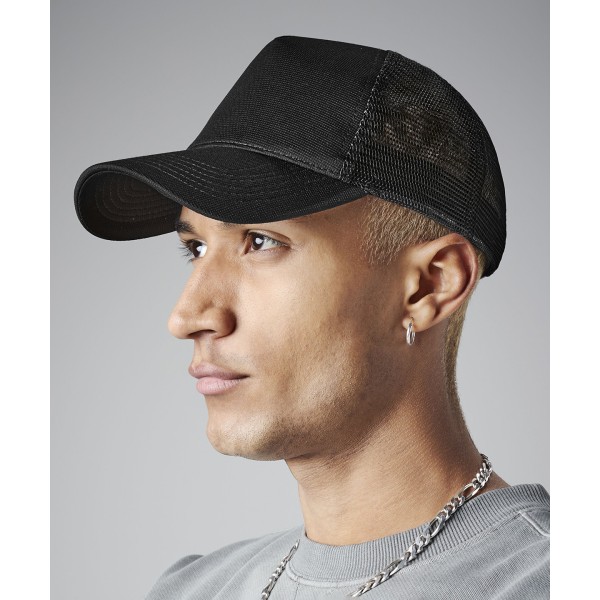 Berretto da camionista Microknit snapback - cod. RWBC642