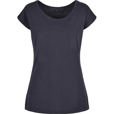 Maglietta a collo largo da donna