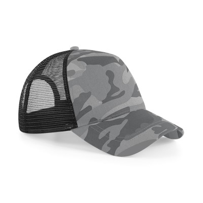 Berretto da camionista snapback mimetico
