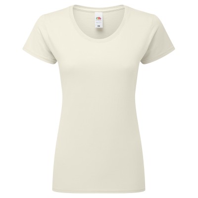 T-shirt da donna Iconic 195 ringspun premium