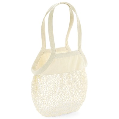 Borsa della spesa in rete di cotone biologico Borsa della spesa in rete di cotone biologico