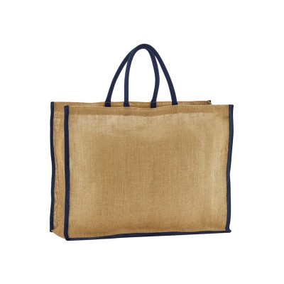 Borsa da mercato in juta inamidata naturale Borsa da mercato in juta inamidata naturale