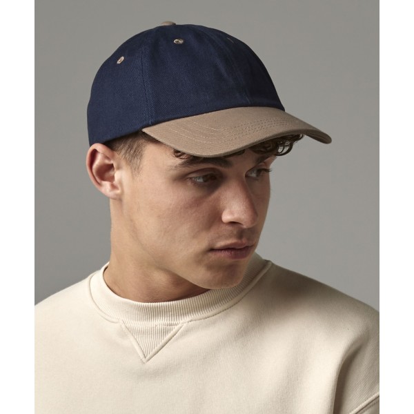 Cappellino in cotone spazzolato pesante a basso profilo - cod. RWBC057