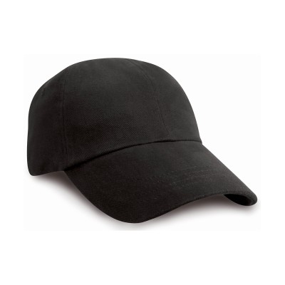 Cappellino junior in cotone pesante spazzolato a basso profilo Cappellino junior in cotone pesante spazzolato a basso profilo