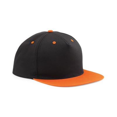 Snapback a contrasto a 5 pannelli