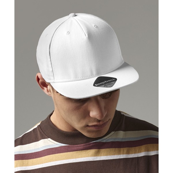Cappellino snapback a 5 pannelli da rapper - cod. RWBC610