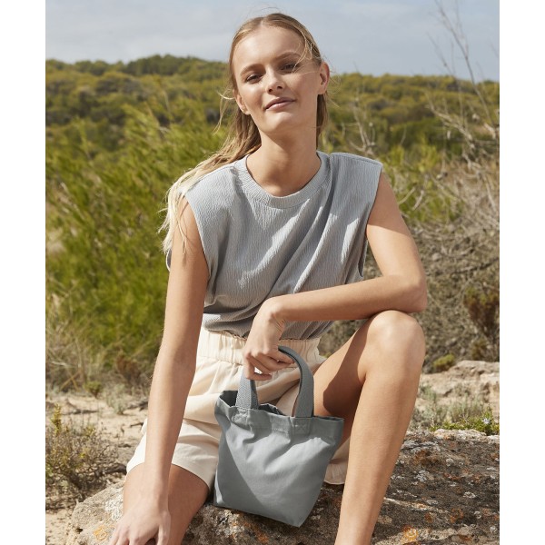 Mini borsa tote marina biologica EarthAware® - cod. RWWM845