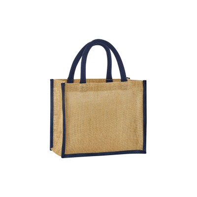 Borsa midi in juta inamidata naturale Borsa midi in juta inamidata naturale