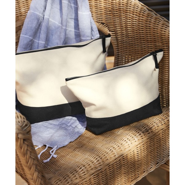 Borsa per accessori in tela con base immersa - cod. RWWM544