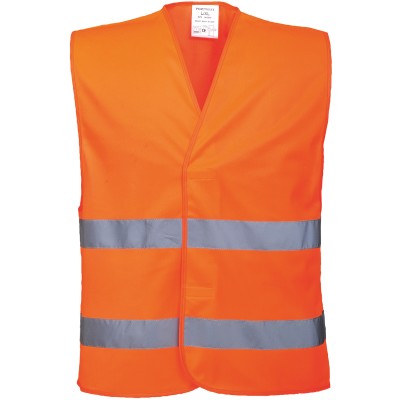 Gilet ad alta visibilità a due bande (C474)