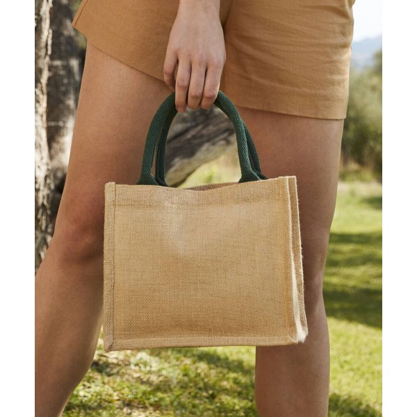 Mini borsa regalo in juta - cod. RWWM412
