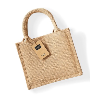 Mini borsa regalo in juta
