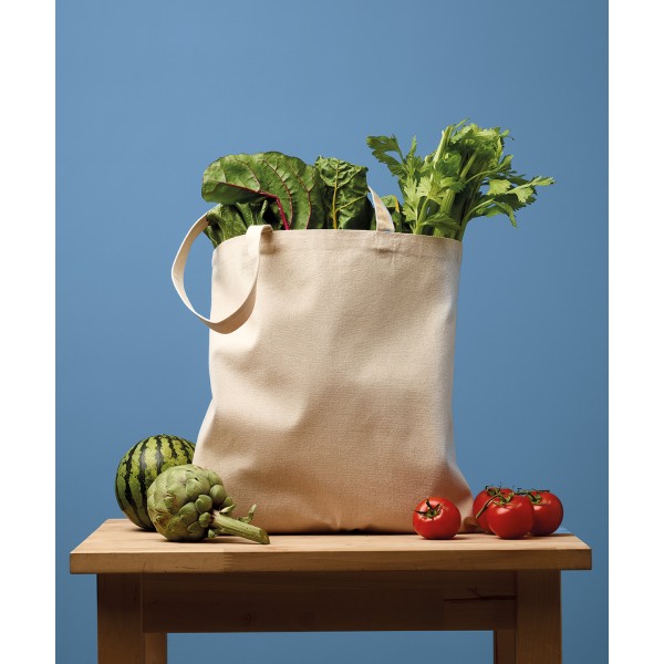 Shopper in tela riciclata di alta qualità - cod. RWRL650