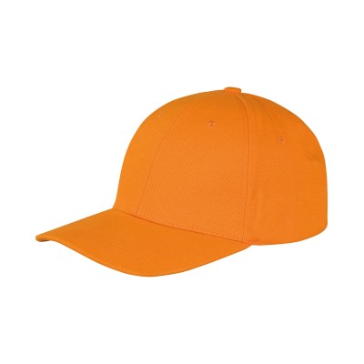 Cappellino Memphis a 6 pannelli in cotone spazzolato a basso profilo