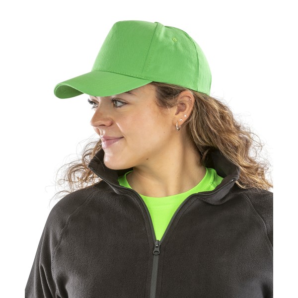 Cappellino da tipografo Boston in policotone a 5 pannelli - cod. RWRC84X