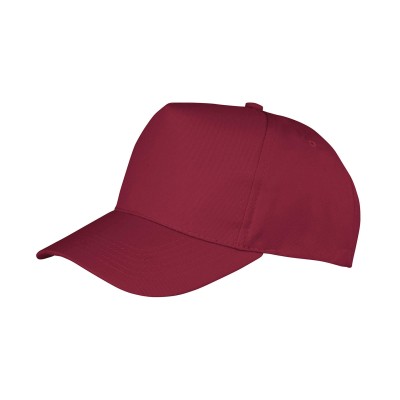 Cappellino da tipografo Boston in policotone a 5 pannelli